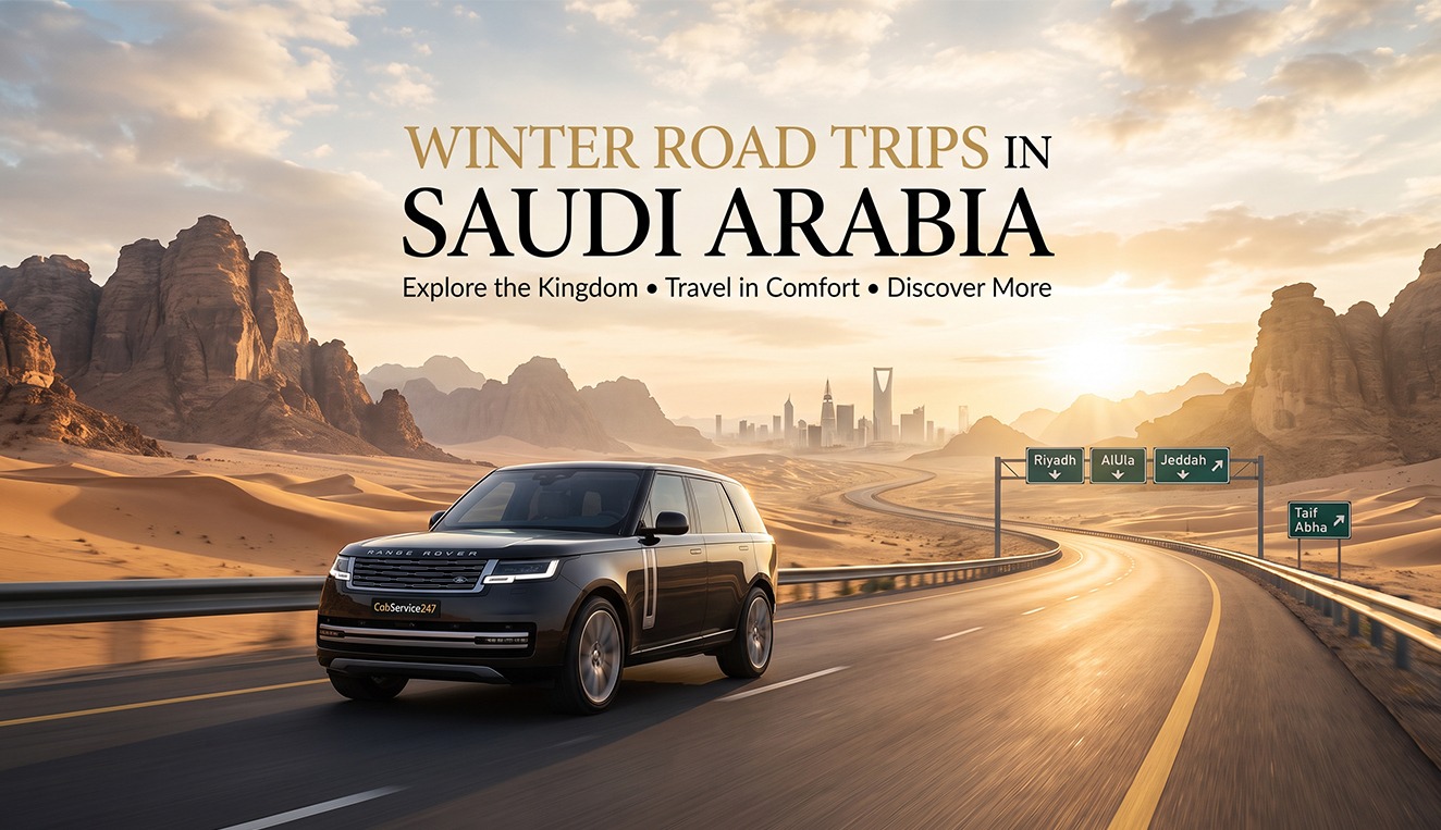 Winter Road Trips in Saudi Arabia | Best Routes, Destinations & Cab Services
