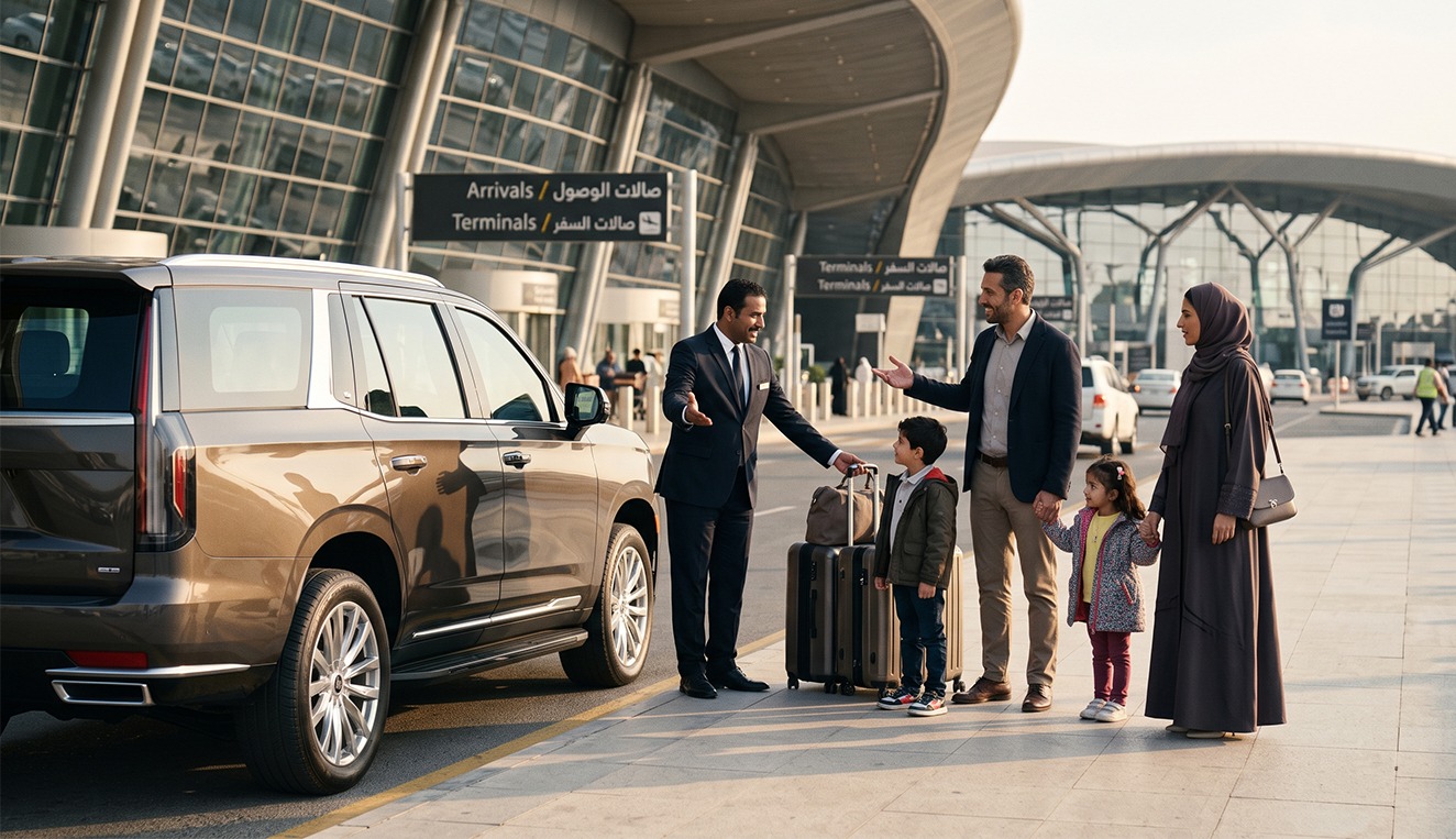 Family Cab Service for Umrah Saudi Arabia | CabService247